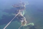 Photo: BAHIA HONDA SP. An aerial view of Bahia Honda Key which is surrounded by beautiful crystal clear water.