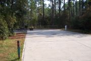 ADA Accessible site with concrete pad.