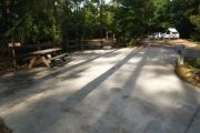 View of ADA-accessible campsite #3.