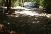 View of neighboring campsite from the back.