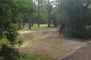 Pull through campsite.
