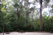 This view shows the size of the site for reference in matters of backing and pulling out a trailer.