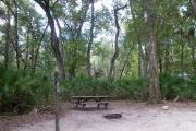 This view shows the size of the site for reference in matters of backing and pulling out a trailer