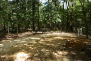 Campsite with water, electric and picnic table.