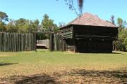 Fort Foster Historic Site is a reconstructed fort from the Second Seminole War.