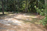 Front campsite view looking into the back.