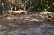 Front campsite view looking into the back.