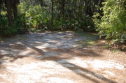 Front campsite view looking into the back.