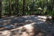 Front campsite view looking into the back.