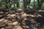 Front campsite view looking into the back.