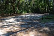 Front campsite view looking into the back.