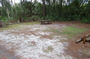 Front campsite view looking into the back.