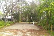 Conveniently located, this is an ADA full access site. A cement pad, 20 feet by 40 feet, and pathway facilitates direct access to the campground facilities.  Accessible amenities include water/electric, Barbeque grill, picnic table, fire ring, clothes line and 11 feet by 11 feet tent pad.