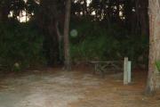 View looking in from front of site and utilities