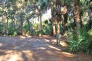 View looking in from front of site and utilities