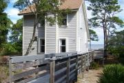 Front view of cabin