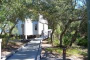 Front view of cabin
