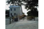 Front view of cabin