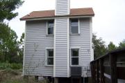 Front view of cabin