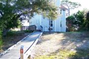 Front view of cabin