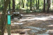 This site includes water, septic, and electric.  Accommodates tents, pop ups and RV's.