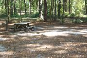 This site includes water, septic, and electric.  Accommodates tents, pop ups and RV's.