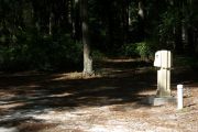 This site includes water, septic, and electric.  Accommodates tents, pop ups and RV's.