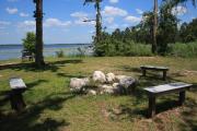 A view of Lake Seminole from the picnic area which is on a high bluff.