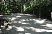 Each site is equipped with a picnic table, lantern post, hose bib, electric hook-up for 20 and 30 amp service, and fire pit on the ground with a fold over grill top.