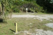 Looking at campsite#27; site mostly sunny in afternoon
