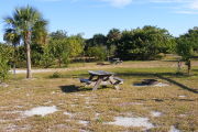 A look from inside the site outward
