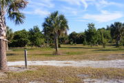 A look from inside the site outward
