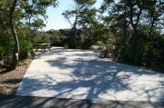 ADA-Accessible site with concrete pad. RVs only.