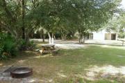 The bathhouse is across the road and approximately 20 feet from campsite 4.