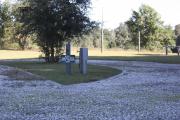 Photo: 4, ROSS PRAIRIE. View of campsite with water and electric hookups.